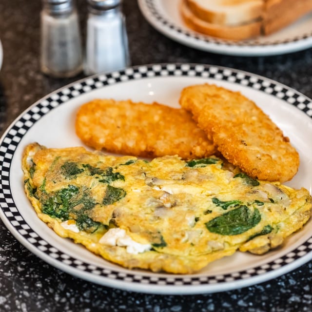 Feta or Goat Cheese Omelette.