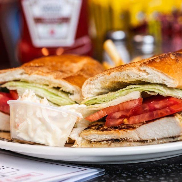 Grilled Chicken Breast Sandwich.