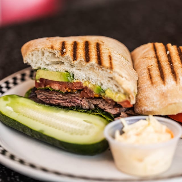 Shell Steak Sandwich.