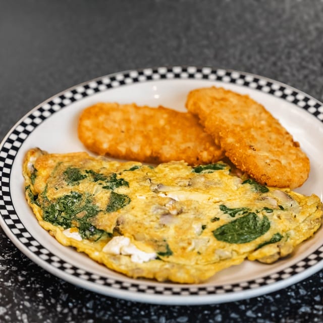 Feta or Goat Cheese Omelette.