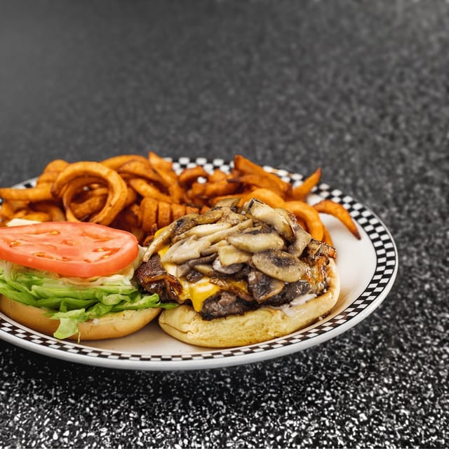 Franny Lew Burger.